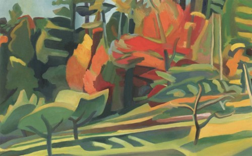10-eveningFlame2010oc25x40