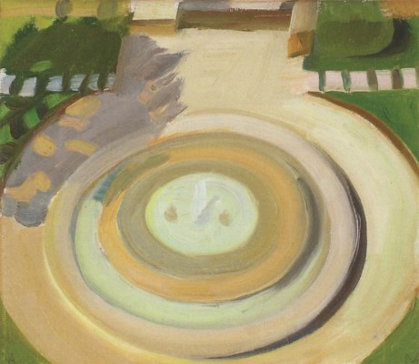 30-fountainfrom305AmericanAcademyRome2006oil9x10