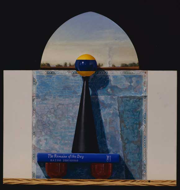 Black Vase, Pool Ball, and The Remains of The Day