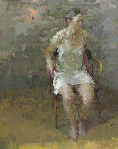 Rachel, 2007 Oil on canvas 58 x 46 inches