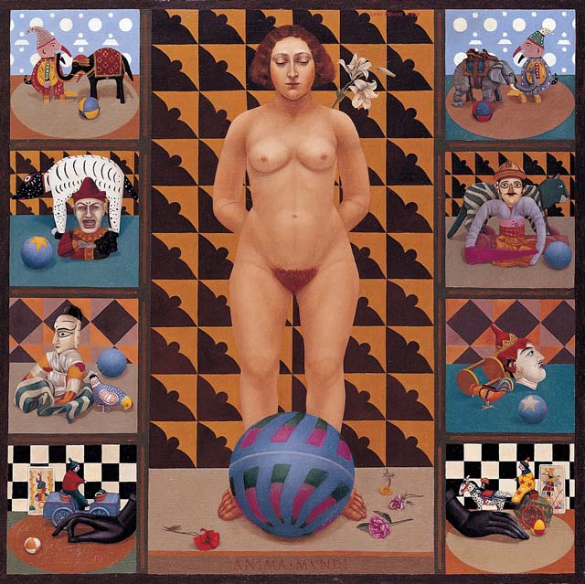 Anima Mundi, 1995, 39 ½ x 29 ½ in, oil on linen