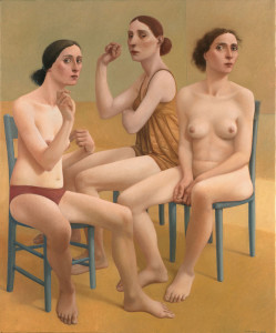 Inner Voices II , 2007 oil on canvas 47 1/4 x 39 1/4 inches