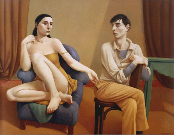 La Nostalgia Del Figlio, 1993, 39 X 51 in., oil