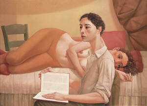  Mermaid’s Story, 2003 2003, 31 1/2 X 43 1/2 in, oil