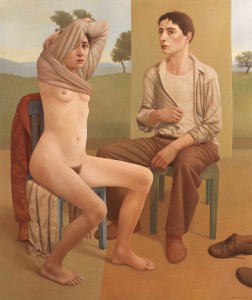 "The Most Delicate of Times", 2006, Oil on Linen, 47 1/4 x 39 1/4 in.