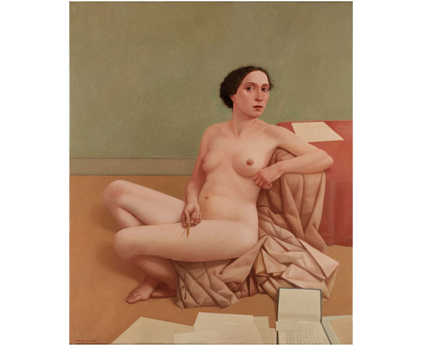 Prelude, 2008, 47 1/4 X 39 1/4 in. oil on linen