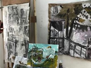 View of Stanley Lewis Studio