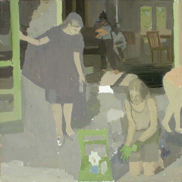 Fresh Air, 12x12 inch oil on panel 2005